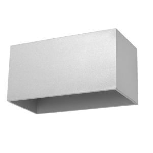 Aplique de pared gris Quad Maxi