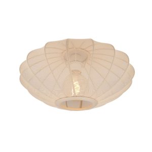 LAMPARA DE TECHO CORINA BEIGE Ø40-1xE27