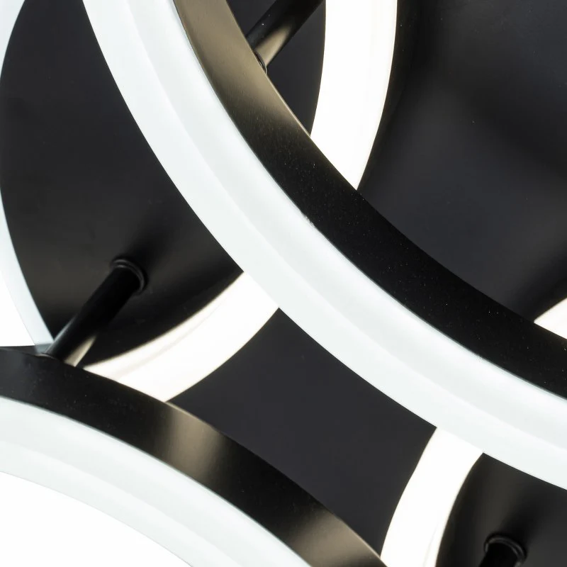 Lámpara de Techo LED 4 Aros Ledi - FL645-4C - Imagen 8