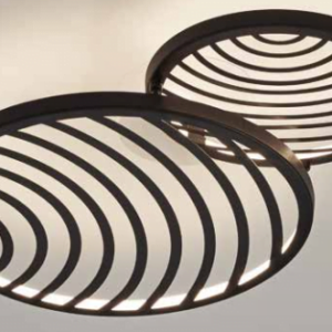 Plafón Collage LED negro