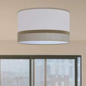 Plafón Imantado Moderno en Gris o Beige