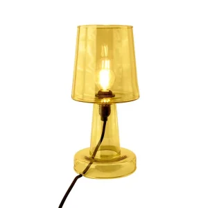 Lámpara de mesa de Cristal de colores