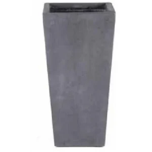 Maceta Fiberclay cuadrado cónico alto - Discom