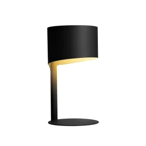 LAMPARA DE MESA KNULLE NEGRO 1xE14