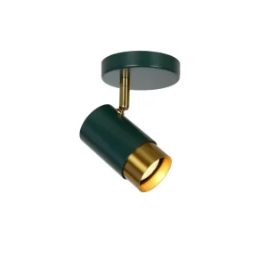 FOCO DIRECCIONAL FLORIS VERDE 1xGU10