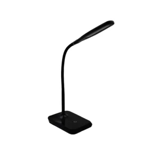 LAMPARA DE ESCRITORIO TIBER LED 5W USB NEGRO