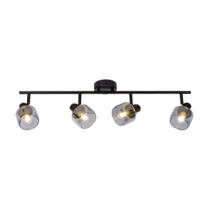 BARRA DIRECCIONAL BJORN NEGRO 4xE14