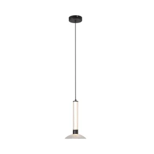 LAMPARA COLGANTE DUNIA VIDRIO LED 1 LUZ