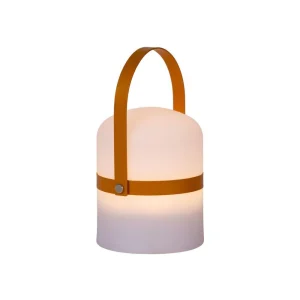 LAMPARA DE MESA MINI JOE LED RECARGABLE CAFE Ø10CM