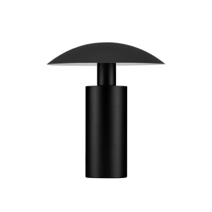 LAMPARA DE MESA KARPOS NEGRO LED 5W 3000K