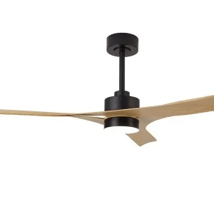 Ventilador de Techo con Luz Thai de Mantra – Diseño Moderno, 3 Palas ABS, Motor DC, 8 Velocidades, LED Regulable