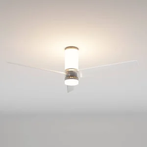 Ventilador de Techo Up-Down con Luz LED Regulable y Aspas Transparentes